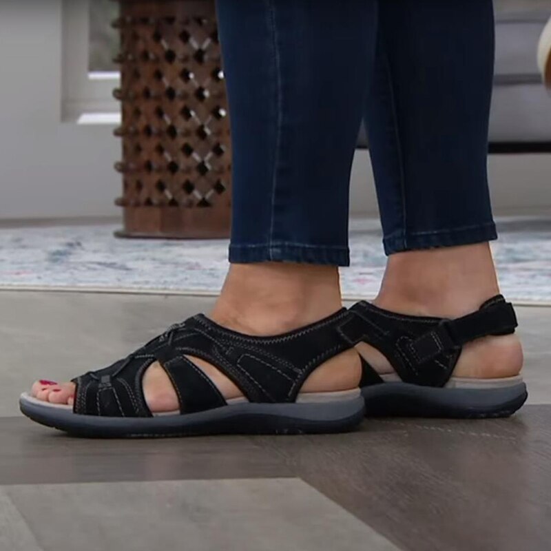 Ariana - Stylish, adjustable summer sandals with arch support
