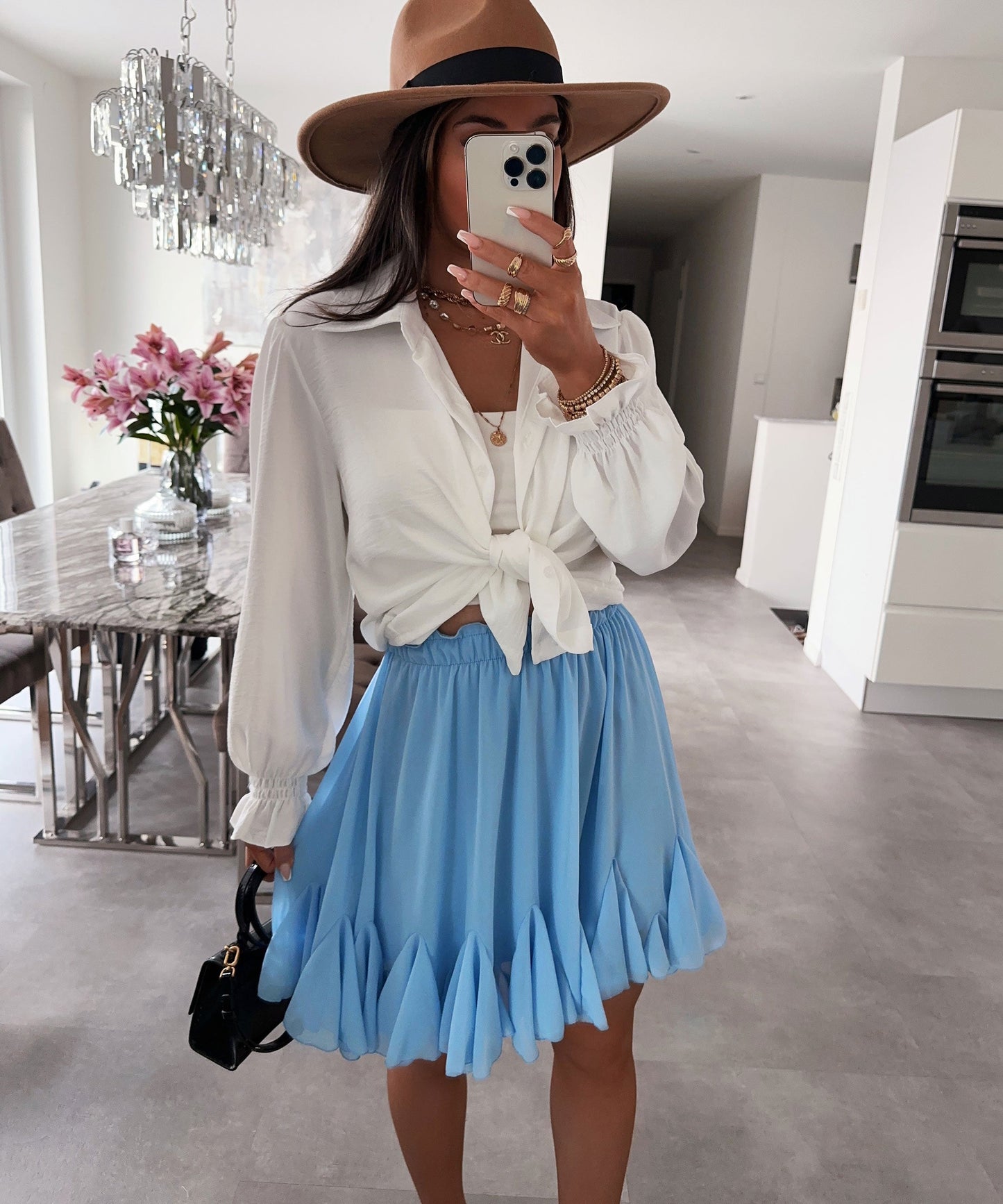 Candice | Elegant Long Sleeve Buttoned Blouse