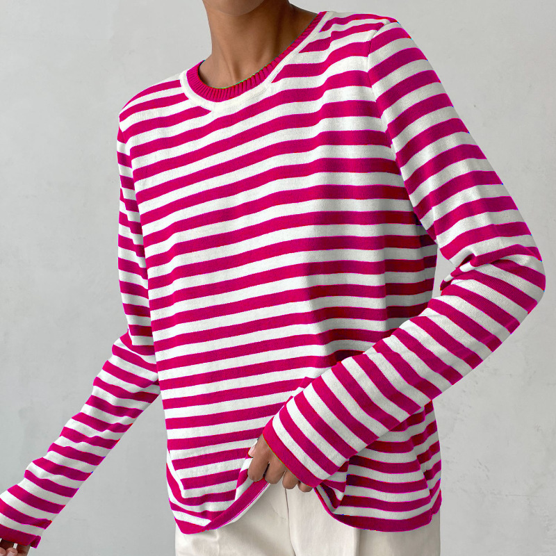 Emma | Casual Striped Knit Top
