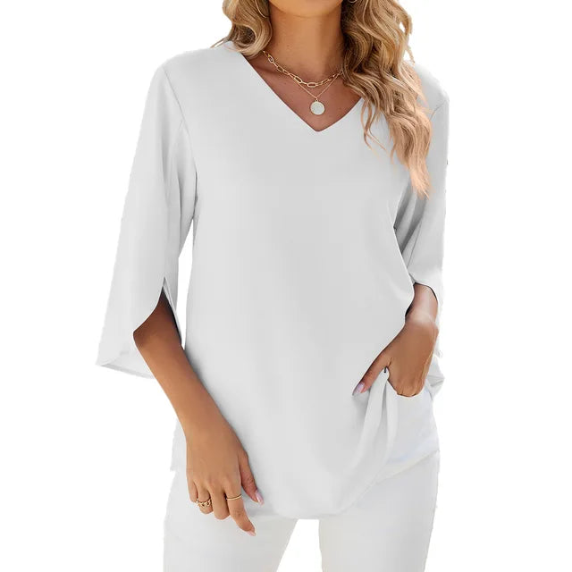 Chloe | V-neck Blouse