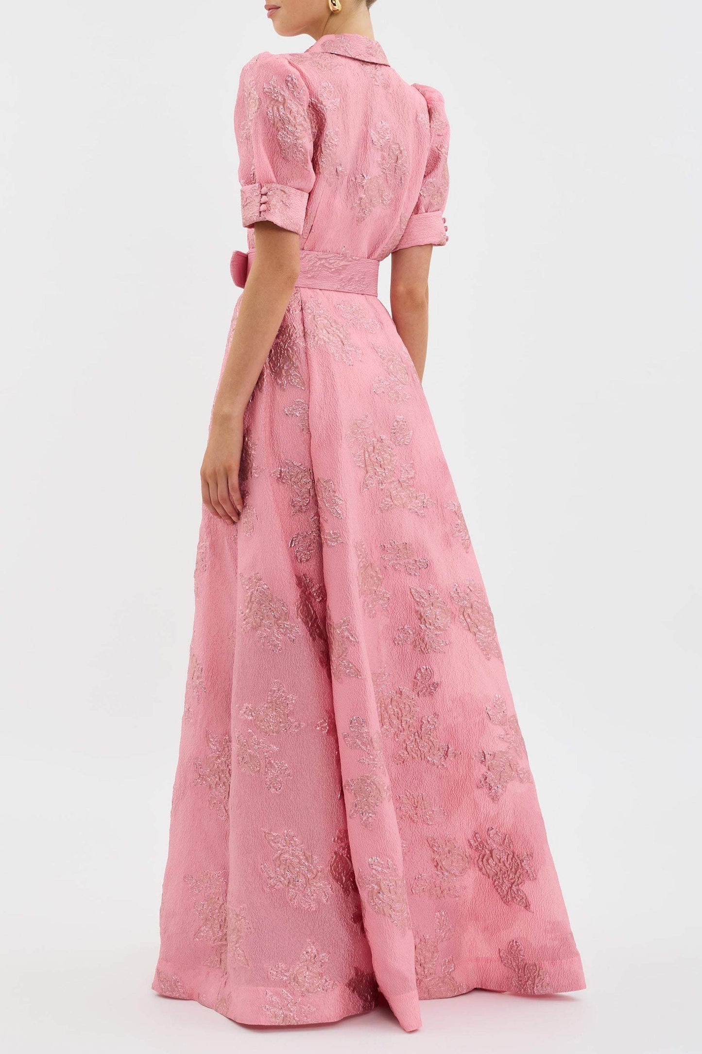 Delilah | Stylish Belted Floral Maxi Dress
