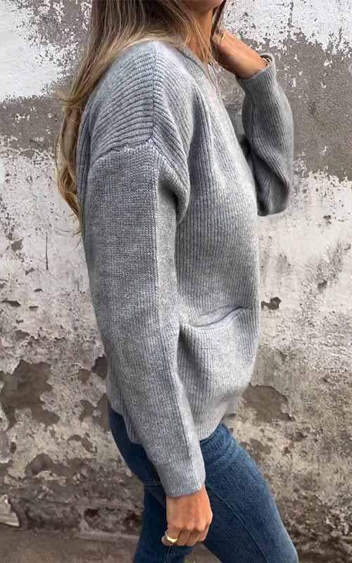 Regina - Cozy Zip Sweater