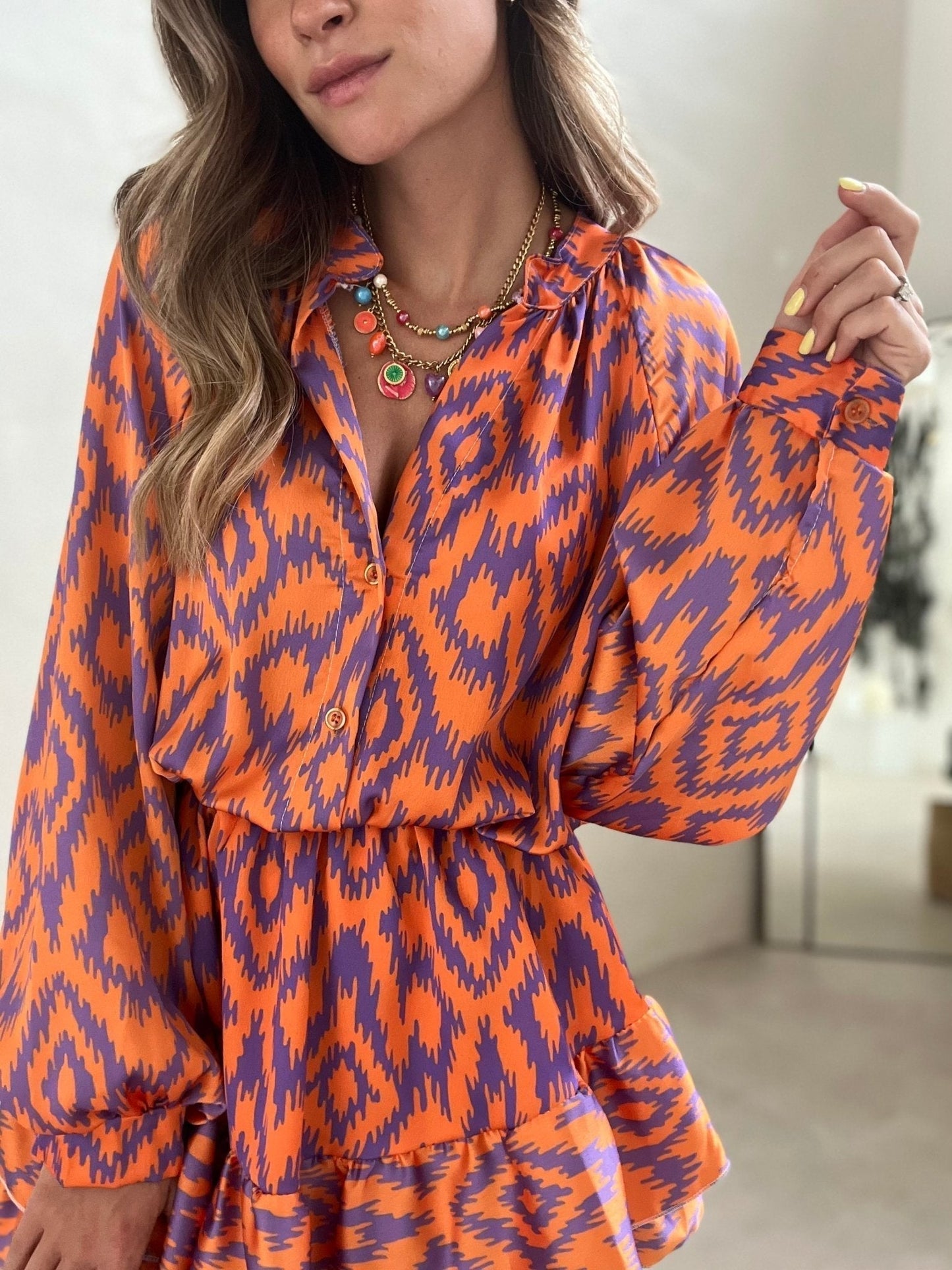 Madelief™ | Elegante geplooide jurk