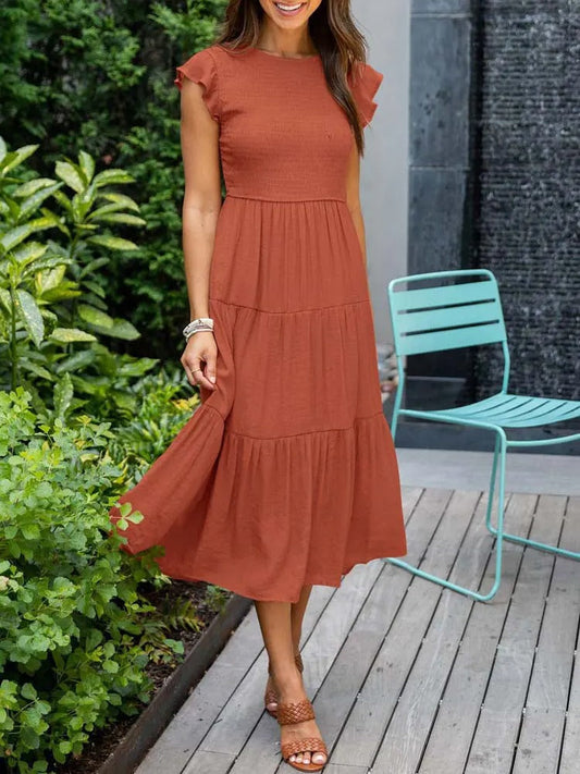 Daisy™ | Elegant Belly-Covering Dress
