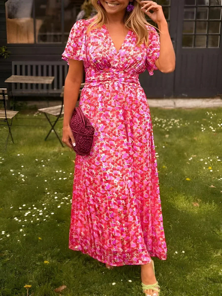 Bella – Elegante bloemenjurk