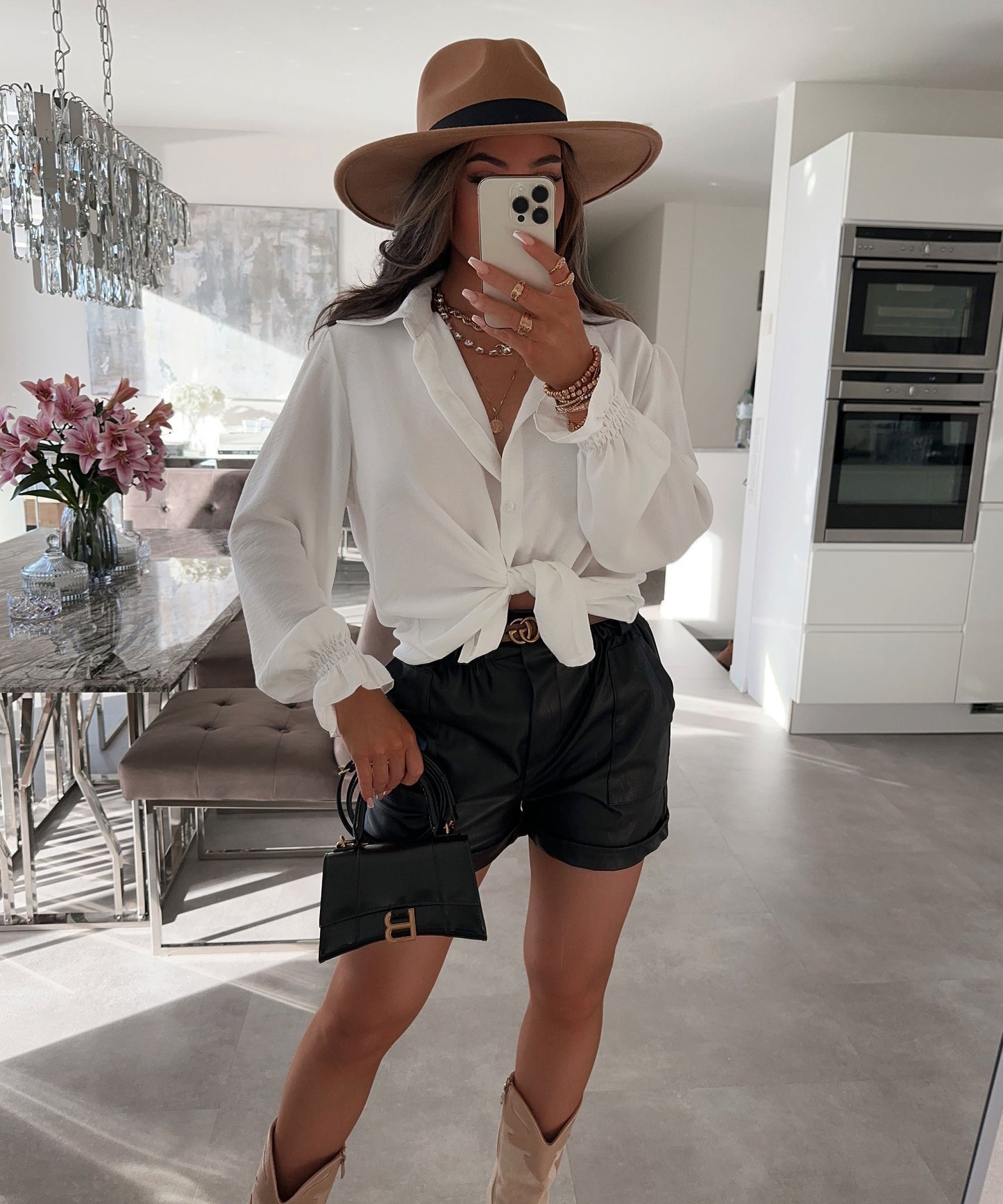 Candice | Elegant Long Sleeve Buttoned Blouse