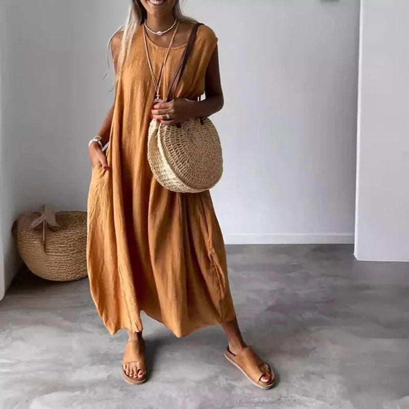 Caroline™ | Elegante jurk met zakken