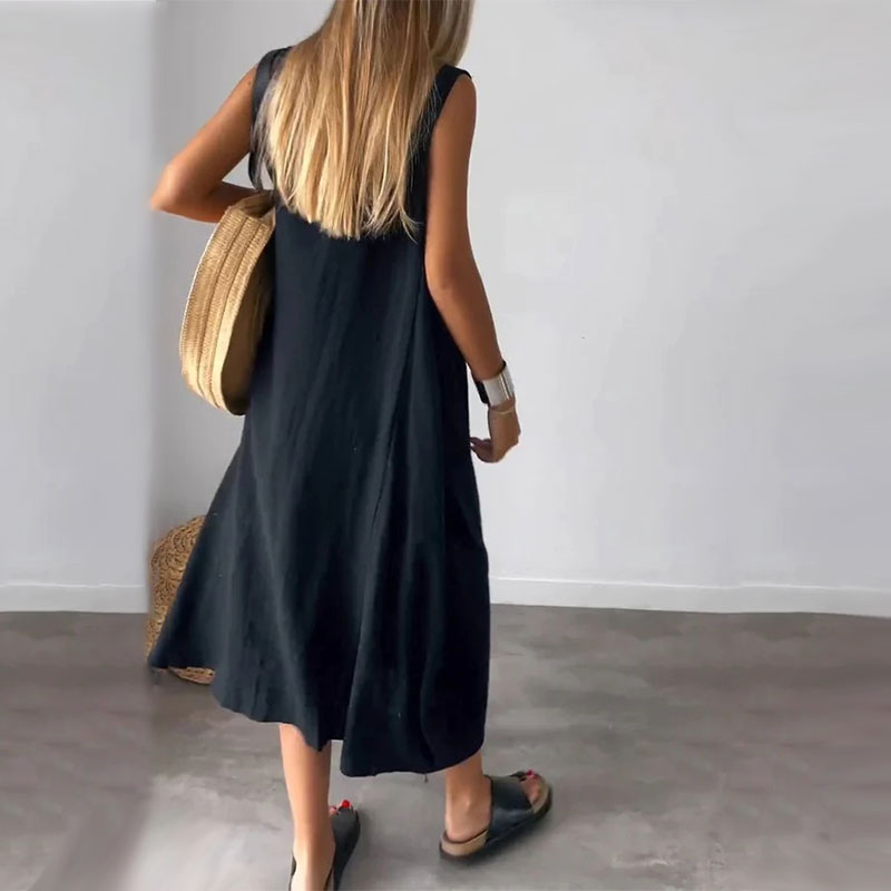 Caroline™ | Elegante jurk met zakken