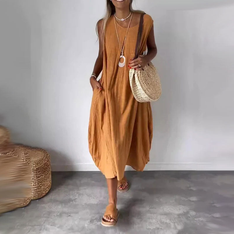 Caroline™ | Elegante jurk met zakken