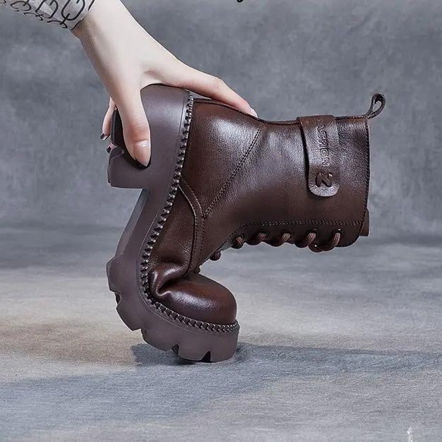 Women's orthopedic leather boots - perfect gift