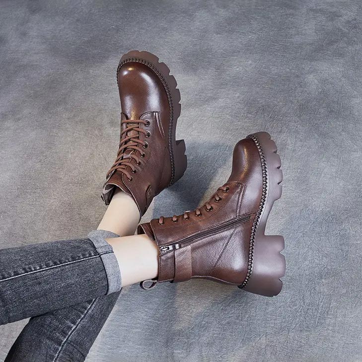 Women's orthopedic leather boots - perfect gift