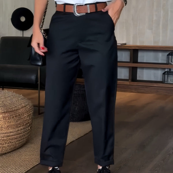 MATHILDA - GESTREEPTE BROEK