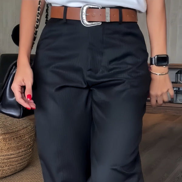 MATHILDA - GESTREEPTE BROEK