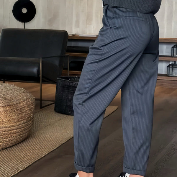 MATHILDA - GESTREEPTE BROEK