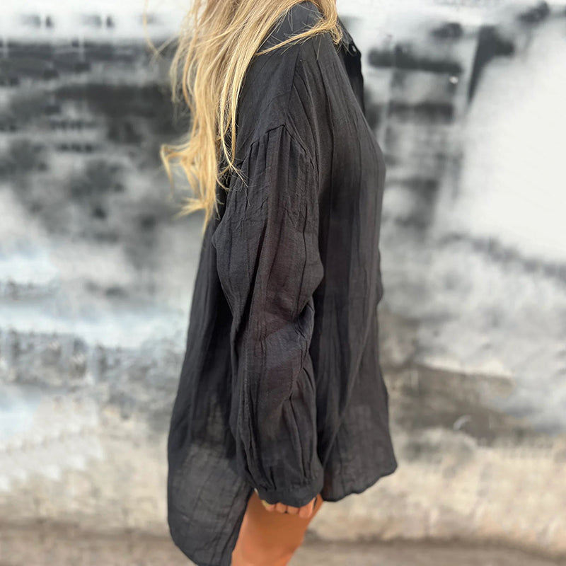 Wilma™ | Comfortabele Overhemd Jurk