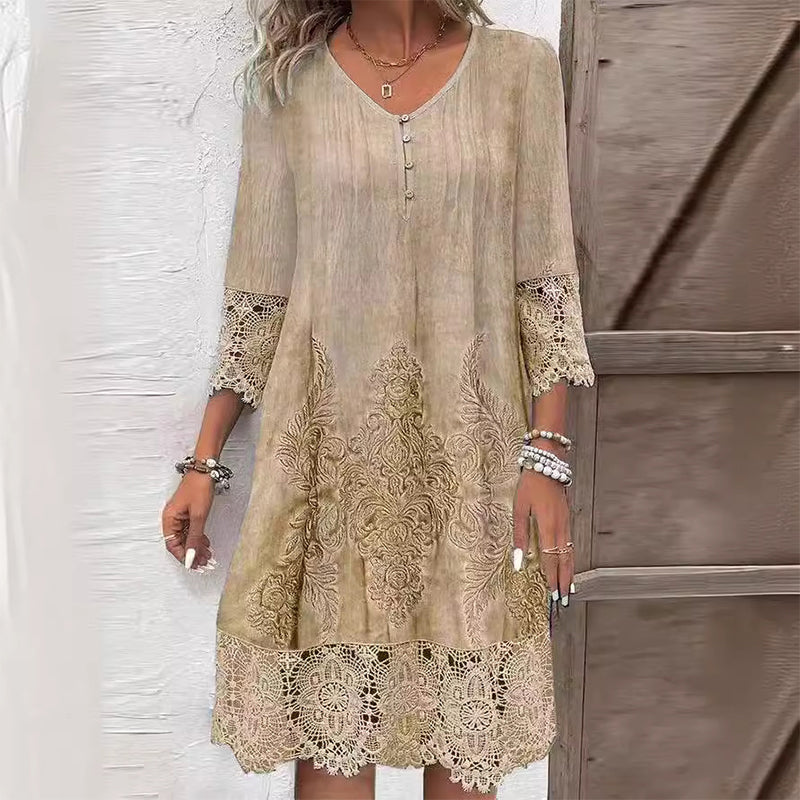 Melanie | Elegant Summer Lace Dress