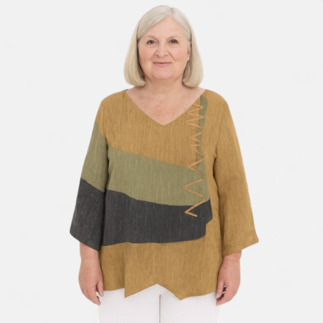 Nina™ | Artistic V-Neck Tunic