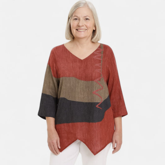 Nina™ | Artistic V-Neck Tunic