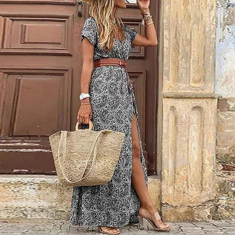 Karin™ | Elegante Ibiza-style jurk - Inclusief riem