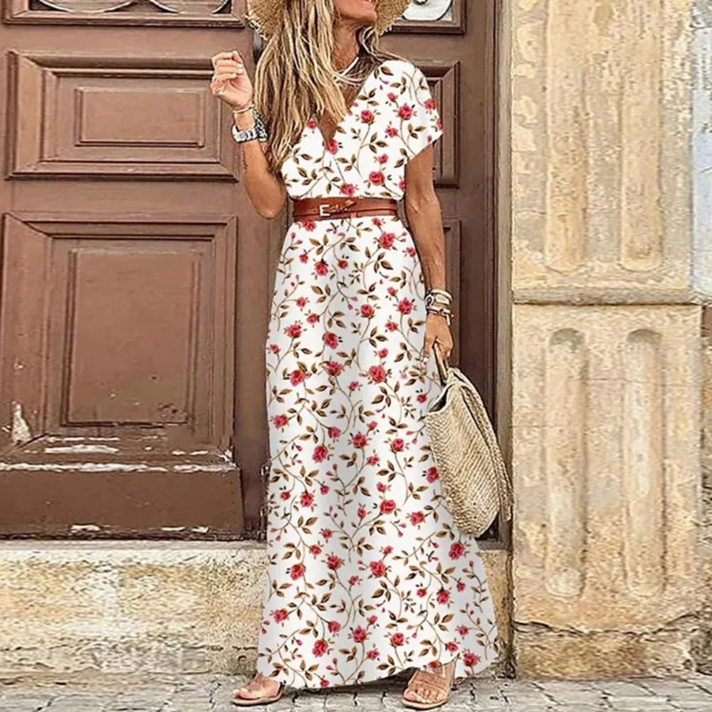 Karin™ | Elegante Ibiza-style jurk - Inclusief riem
