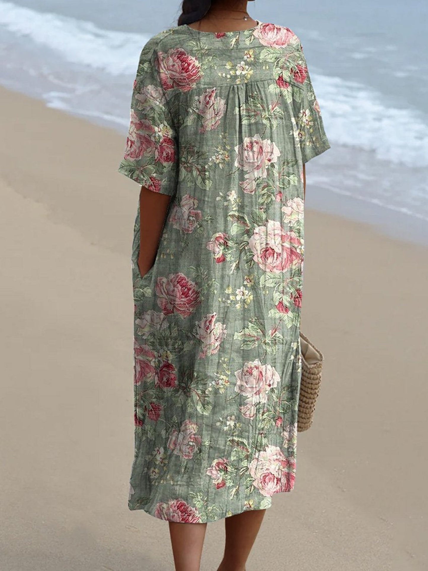 Romantic Floral Summer Dress