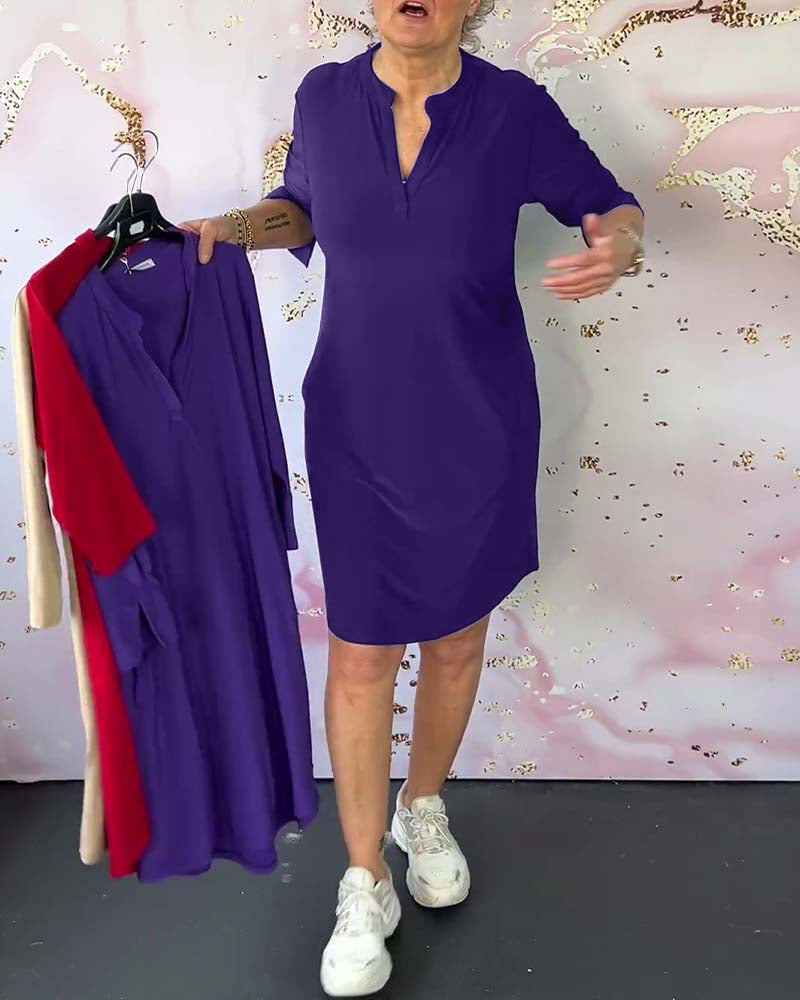 Zoey | Casual Relaxed Fit Dress