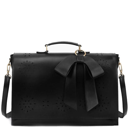 Caitlin | Elegant Bow Flap Tote Bag