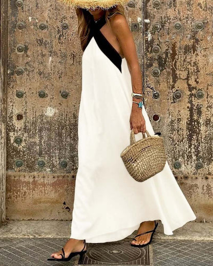 Daphne™ | Elegante jurk met gekruiste banden