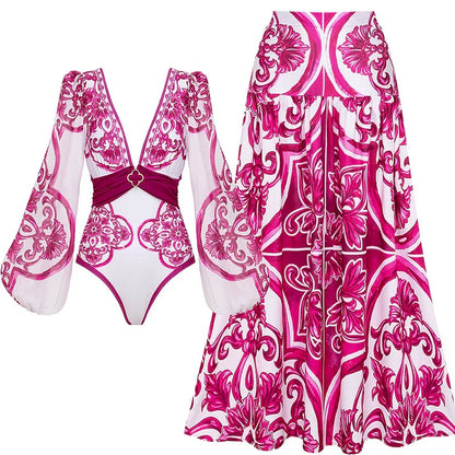 Clara | Summer Floral Maxi Dress Women