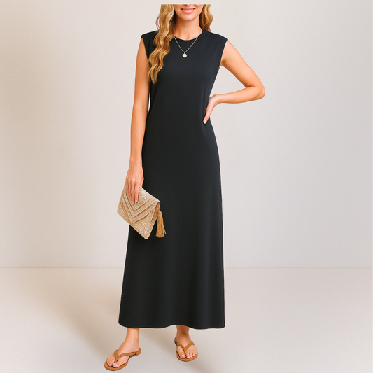 Emma™ | Elegante Lange Anti-Kreuk Jurk