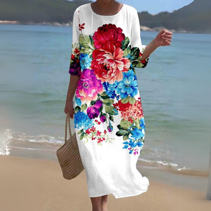 Riley | Elegant Floral Summer Dress