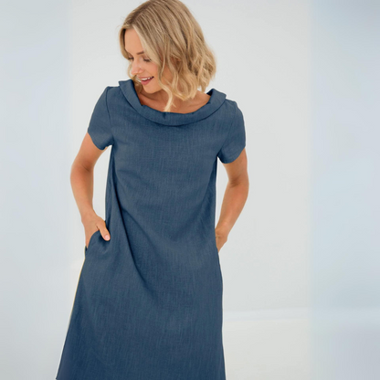 Alina™ | Zachte jurk met zakken