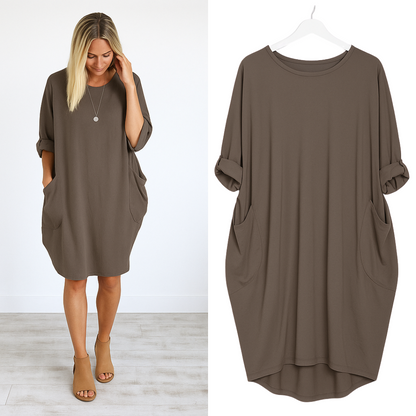 Ellen™ | Elegante vloeiende jurk