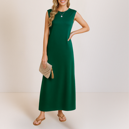 Emma™ | Elegante Lange Anti-Kreuk Jurk