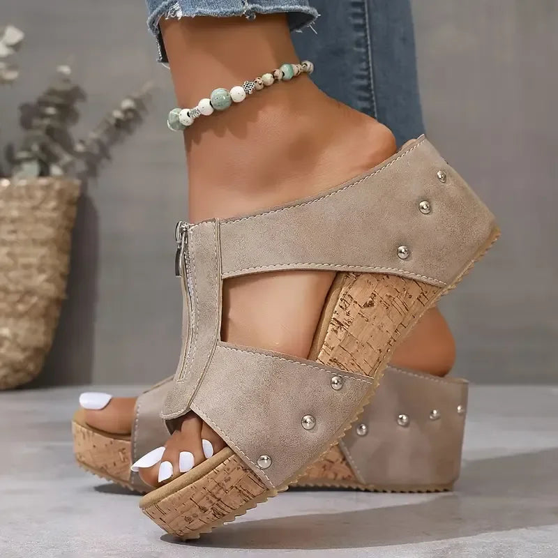 Patricia™ | Orthopedische sandalen met sleehak