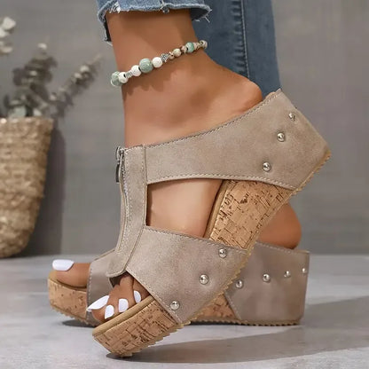 Patricia™ | Orthopedische sandalen met sleehak
