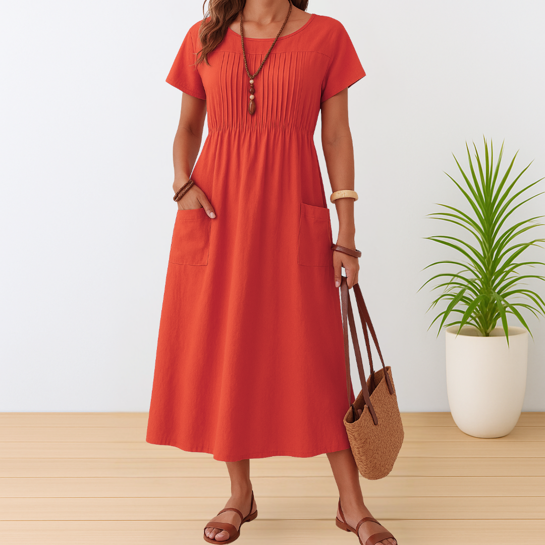 Leonie™ | Elegante jurk met zakken