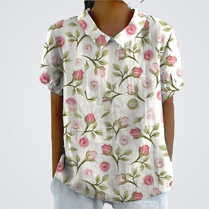 Lina™ | Bloemenblouse