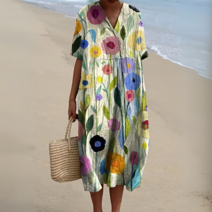 Nathalie™ | Elegante Bloemenjurk