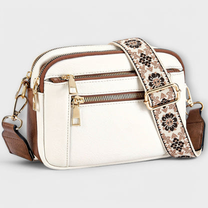 Dakota | Trendy Floral Strap Crossbody Bag