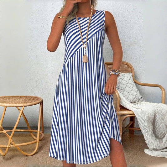 Rosa™ | Casual gestreepte jurk