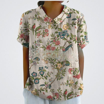 Lina™ | Bloemenblouse