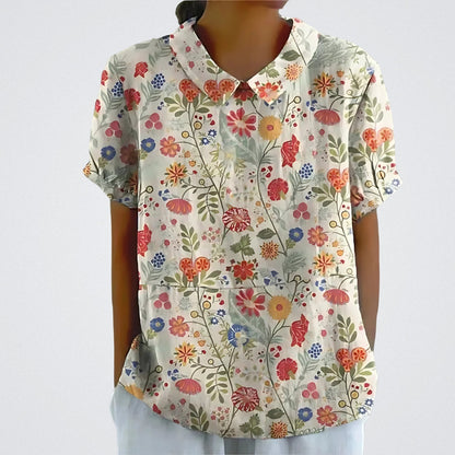 Lina™ | Bloemenblouse