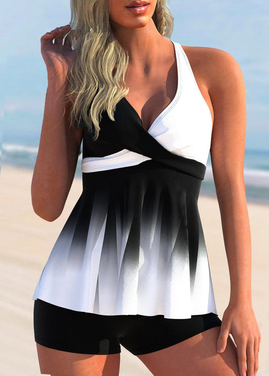 Amelia | Stylish Ombre Swimsuit Set