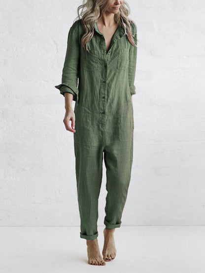 Stella™ | Jumpsuit met lange mouwen
