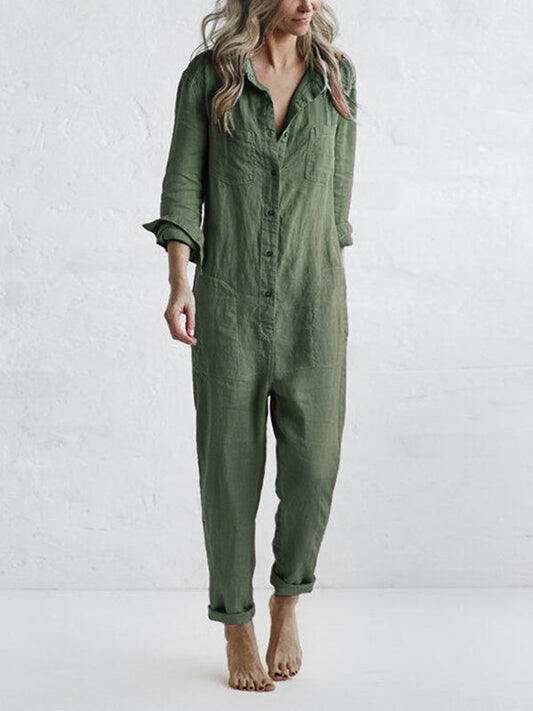 Stella™ | Jumpsuit met lange mouwen