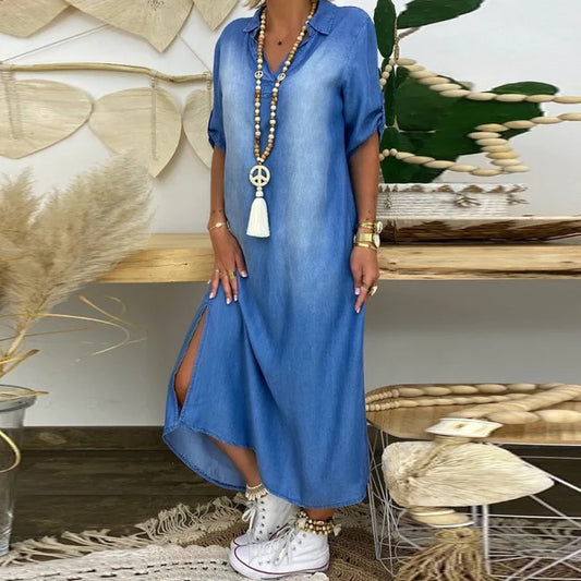 Lea – Denimlook jurk