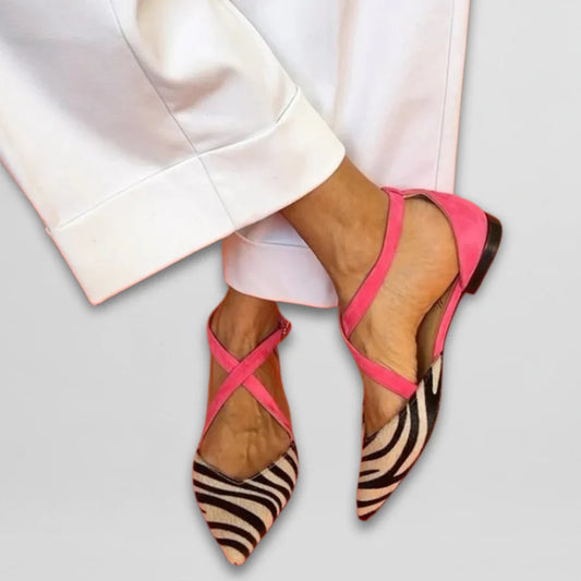 Zara – Zebraprint sandalen