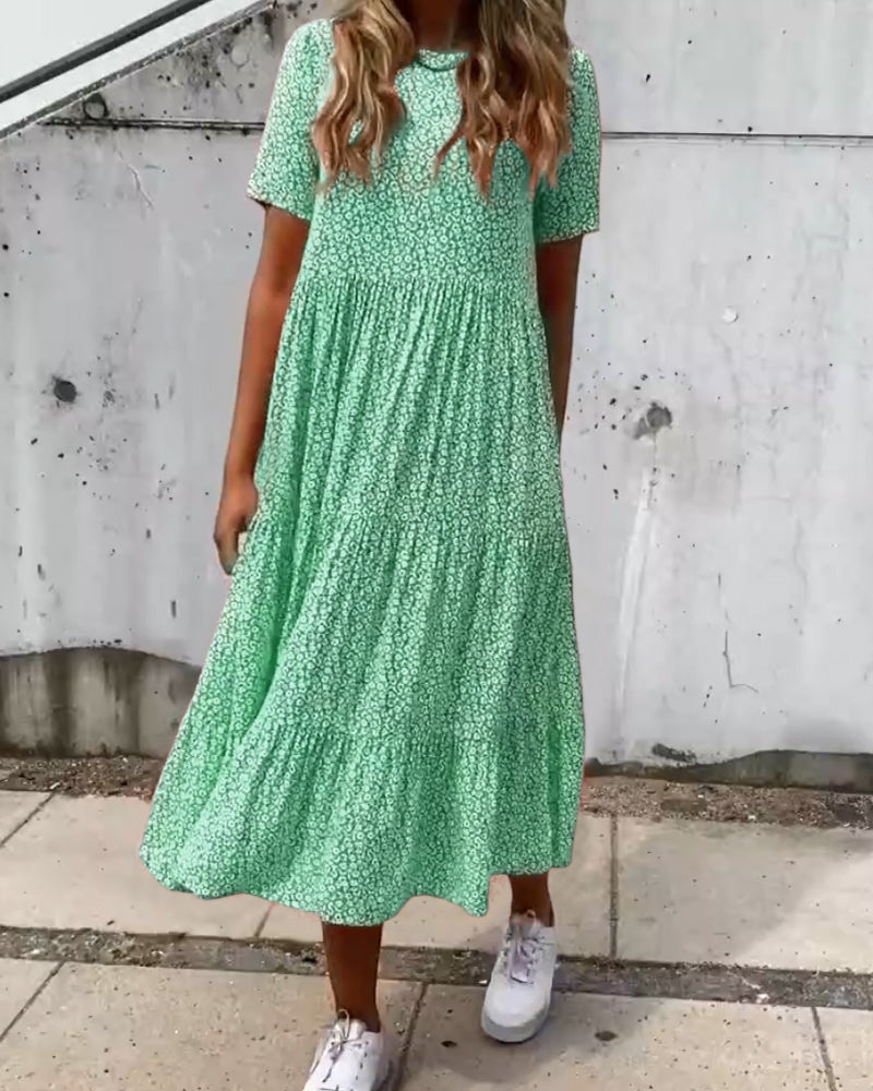 Violet | Casual Flowy Midi Dress