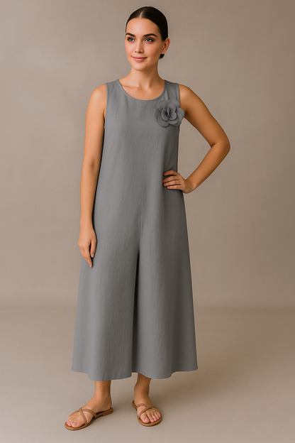 Ineke™ | Jumpsuit met bloem